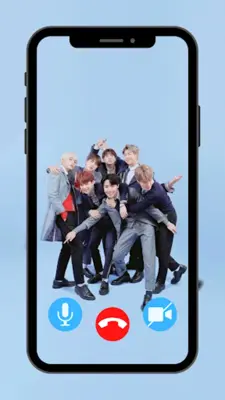 BTS Fake Video Call Prank Game android App screenshot 2